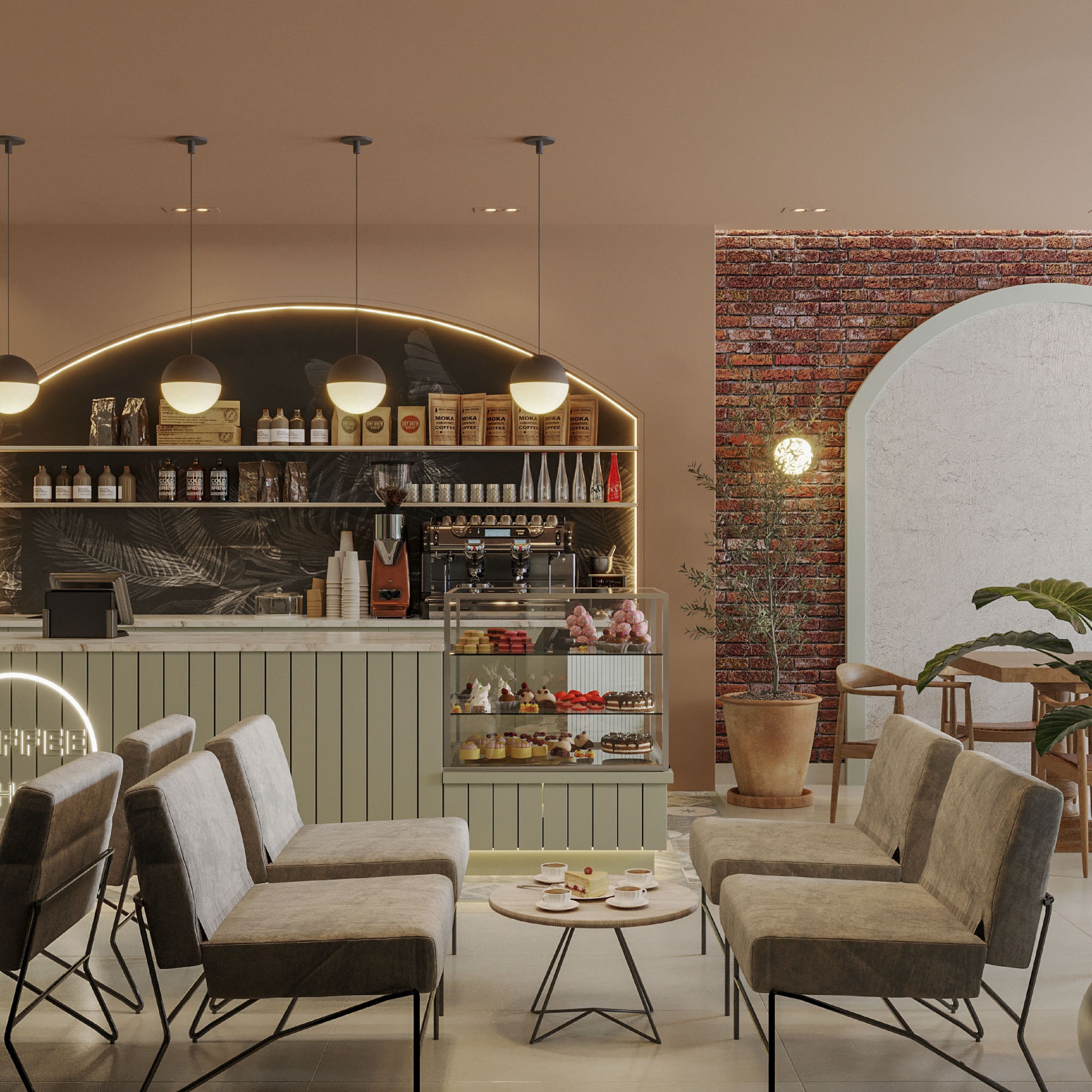 Milas Cafe Tasarımları